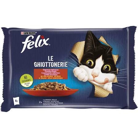 Felix 4x85 gr sığır etli / somonlu